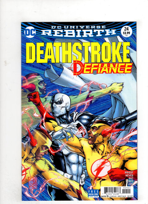 Deathstroke, Vol. 4 #24 (Cvr B) (2017) Variant Shane Davis & Michelle Delecki B Variant Shane Davis & Michelle Delecki Buy & Sell Comics Online Comic Shop Toronto Canada