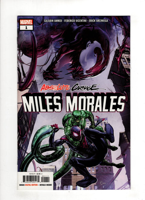 Absolute Carnage: Miles Morales #1 (Cvr A) (2019) Clayton Crain A Clayton Crain Buy & Sell Comics Online Comic Shop Toronto Canada