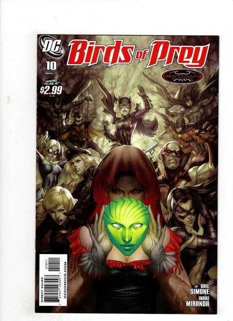 Birds of Prey, Vol. 2 #10 (2011) Buy & Sell Comics Online Comic Shop Toronto Canada