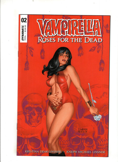 Vampirella: Roses For The Dead #2 (Cvr A) (2018) Joseph Michael Linsner A Joseph Michael Linsner Buy & Sell Comics Online Comic Shop Toronto Canada