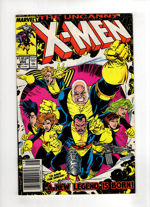 Uncanny X-Men, Vol. 1 #254 (1989) Newsstand Edition Newsstand Edition Buy & Sell Comics Online Comic Shop Toronto Canada
