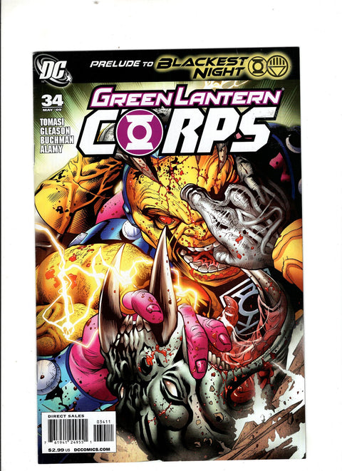 Green Lantern Corps, Vol. 1 #34 (Cvr A) (2009) Pat Gleason A Pat Gleason Buy & Sell Comics Online Comic Shop Toronto Canada