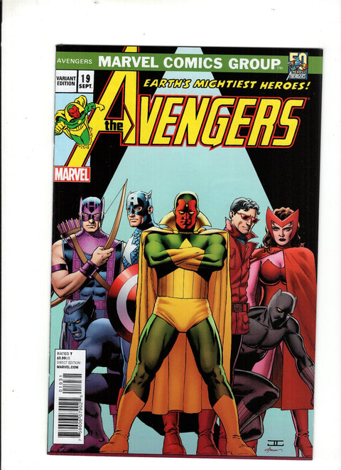 The Avengers, Vol. 5 #19 (Cvr C) (2013) John Cassaday 1970s Avengers Variant C John Cassaday 1970s Avengers Variant Buy & Sell Comics Online Comic Shop Toronto Canada