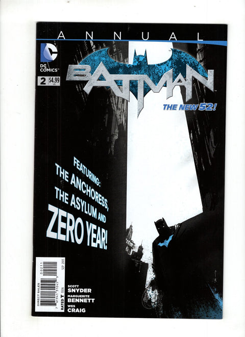 Batman, Vol. 2 Annual #2 (2013) Jock Jock Buy & Sell Comics Online Comic Shop Toronto Canada