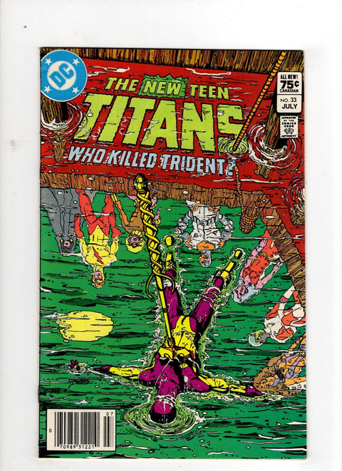 The New Teen Titans, Vol. 1 #33 (1983) Canadian Price Variant Canadian Price Variant Buy & Sell Comics Online Comic Shop Toronto Canada