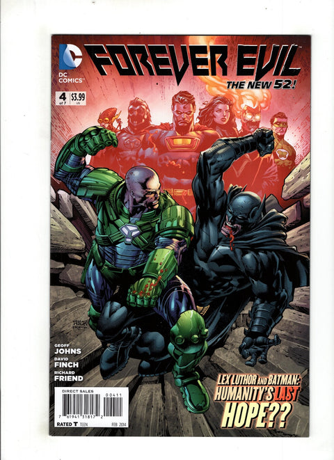 Forever Evil #4 (Cvr A) (2013) David Finch A David Finch Buy & Sell Comics Online Comic Shop Toronto Canada