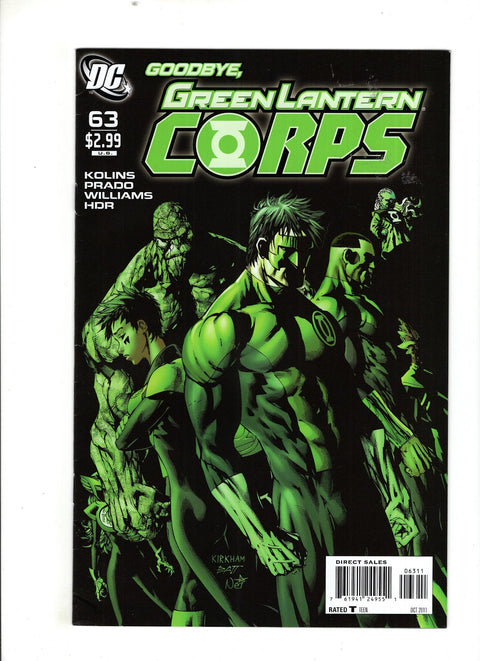 Green Lantern Corps, Vol. 1 #63 (Cvr A) (2011) Tyler Kirkham A Tyler Kirkham Buy & Sell Comics Online Comic Shop Toronto Canada