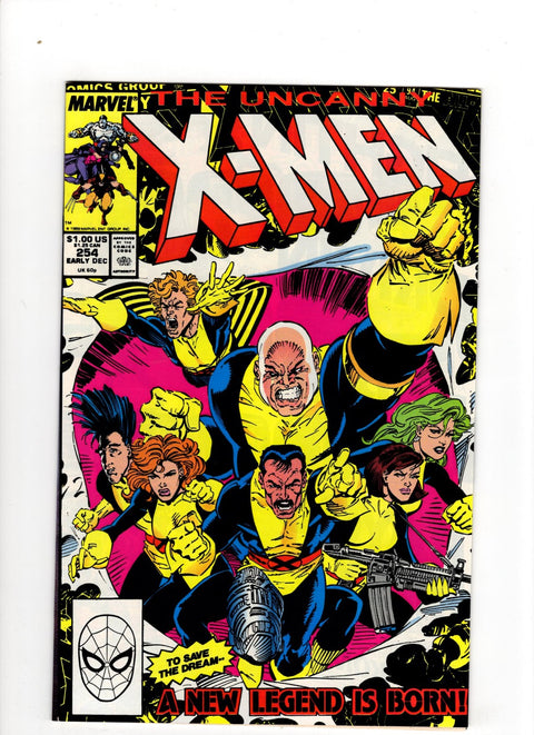 Uncanny X-Men, Vol. 1 #254 (1989) Buy & Sell Comics Online Comic Shop Toronto Canada