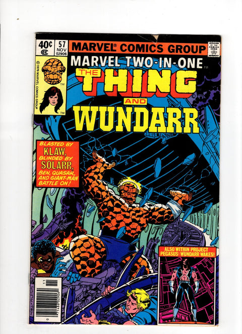 Marvel Two-in-One, Vol. 1 #57 (1979) Newsstand Edition Newsstand Edition Buy & Sell Comics Online Comic Shop Toronto Canada