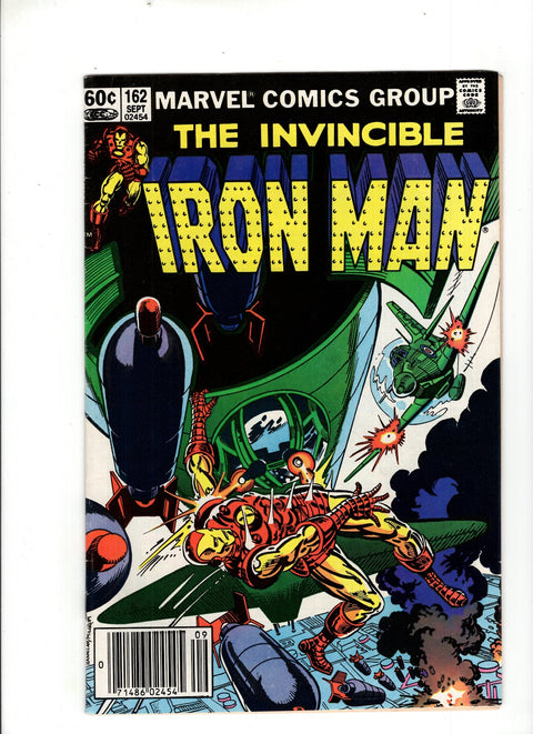 Iron Man, Vol. 1 #162 (1982) Newsstand Edition Newsstand Edition Buy & Sell Comics Online Comic Shop Toronto Canada