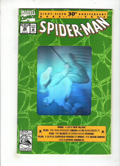 Spider-Man, Vol. 1 #26 (Cvr A) (1992) Hologram A Hologram Buy & Sell Comics Online Comic Shop Toronto Canada