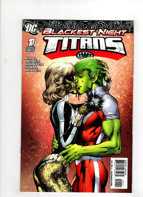 Blackest Night: Titans #1 (Cvr A) (2009) Ed Benes A Ed Benes Buy & Sell Comics Online Comic Shop Toronto Canada