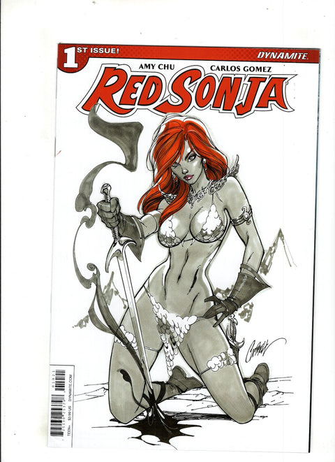 Red Sonja, Vol. 4 (Dynamite Entertainment) #1 (Cvr B) (2017) Variant J Scott Campbell B Variant J Scott Campbell Buy & Sell Comics Online Comic Shop Toronto Canada