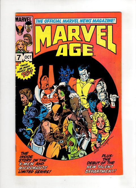 Marvel Age #7 (1983) Buy & Sell Comics Online Comic Shop Toronto Canada