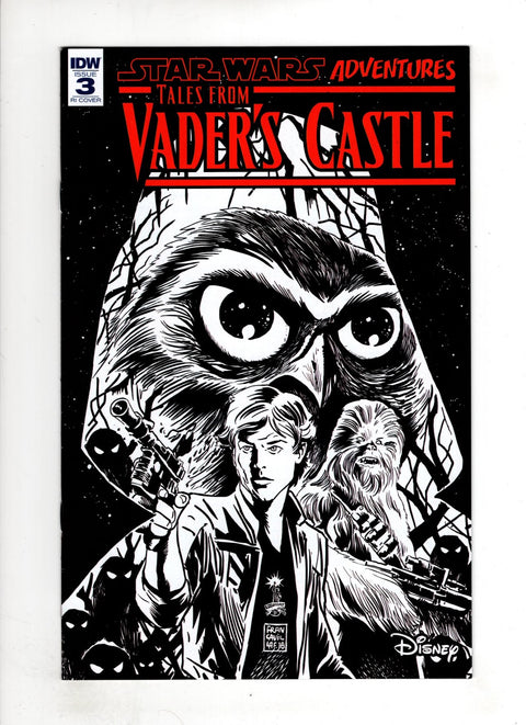Star Wars Adventures: Tales From Vader's Castle #3 (Cvr C) (2018) Francesco Francavilla Incentive B&W Variant (1:10) C Francesco Francavilla Incentive B&W Variant (1:10) Buy & Sell Comics Online Comic Shop Toronto Canada