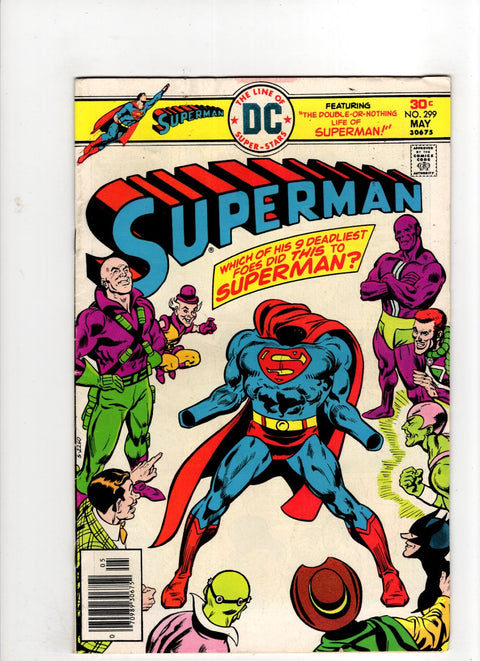 Superman, Vol. 1 #299 (1976) Buy & Sell Comics Online Comic Shop Toronto Canada