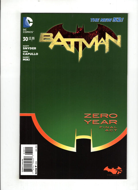 Batman, Vol. 2 #30 (Cvr A) (2014) Greg Capullo Embossed Cardstock A Greg Capullo Embossed Cardstock Buy & Sell Comics Online Comic Shop Toronto Canada