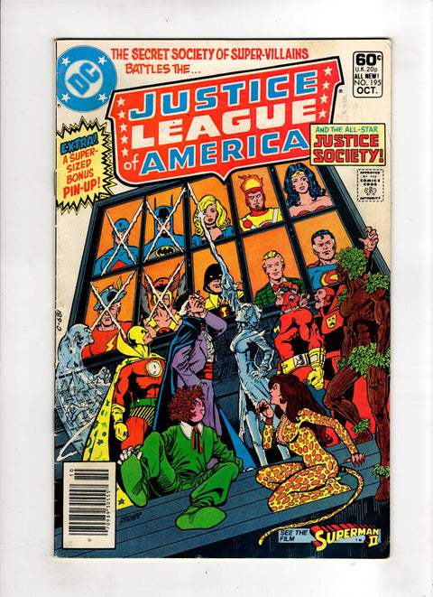 Justice League of America, Vol. 1 #195 (1981) Newsstand Edition Newsstand Edition Buy & Sell Comics Online Comic Shop Toronto Canada