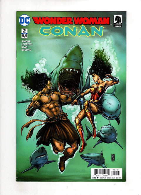 Wonder Woman / Conan #2 (Cvr A) (2017) Darick Robertson A Darick Robertson Buy & Sell Comics Online Comic Shop Toronto Canada