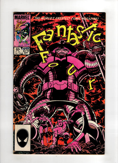 Fantastic Four, Vol. 1 #270 (1984) Stamp on cover Stamp on cover Buy & Sell Comics Online Comic Shop Toronto Canada