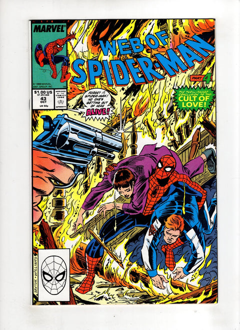 Web of Spider-Man, Vol. 1 #43 (1988) Buy & Sell Comics Online Comic Shop Toronto Canada