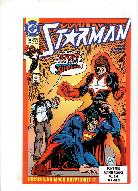 Starman, Vol. 1 #28 (1990) Buy & Sell Comics Online Comic Shop Toronto Canada