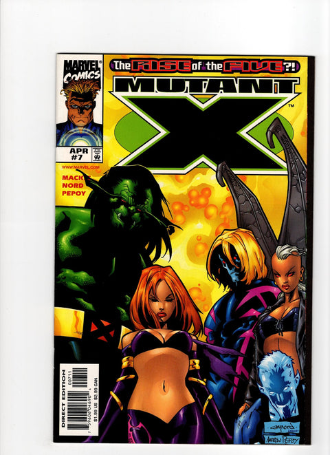 Mutant X #7 (1999) Buy & Sell Comics Online Comic Shop Toronto Canada