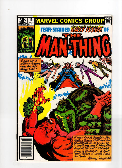 Man-Thing, Vol. 2 #11 (1981) Newsstand Edition Newsstand Edition Buy & Sell Comics Online Comic Shop Toronto Canada