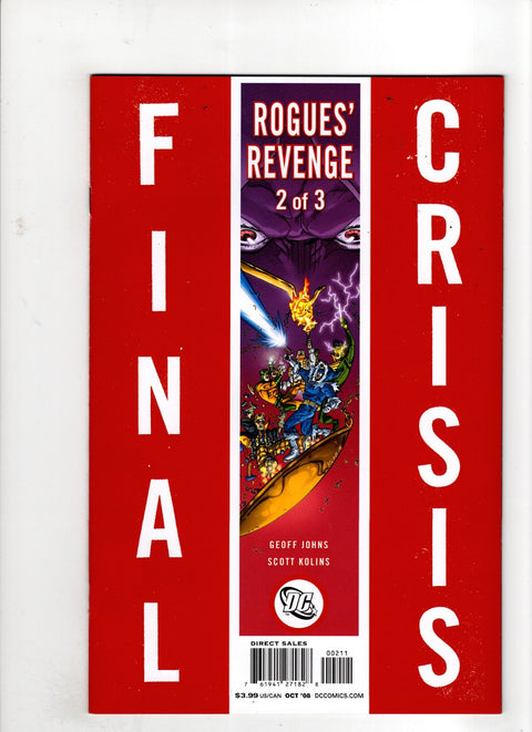 Final Crisis: Rogues' Revenge #2 (Cvr B) (2008) Scott Kolins Variant B Scott Kolins Variant Buy & Sell Comics Online Comic Shop Toronto Canada