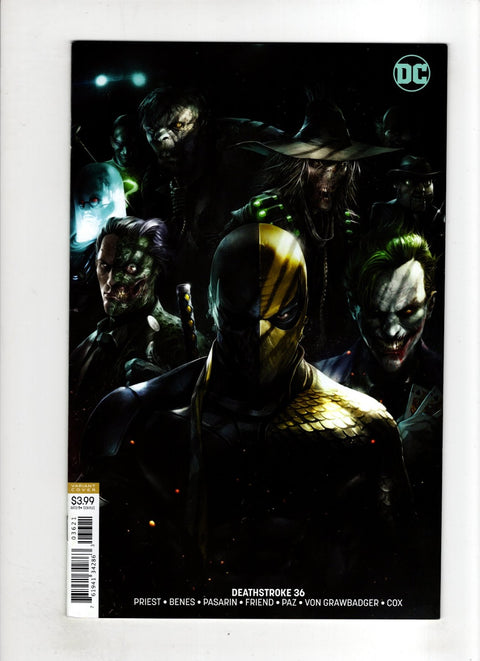 Deathstroke, Vol. 4 #36 (Cvr B) (2018) Variant Francesco Mattina B Variant Francesco Mattina Buy & Sell Comics Online Comic Shop Toronto Canada