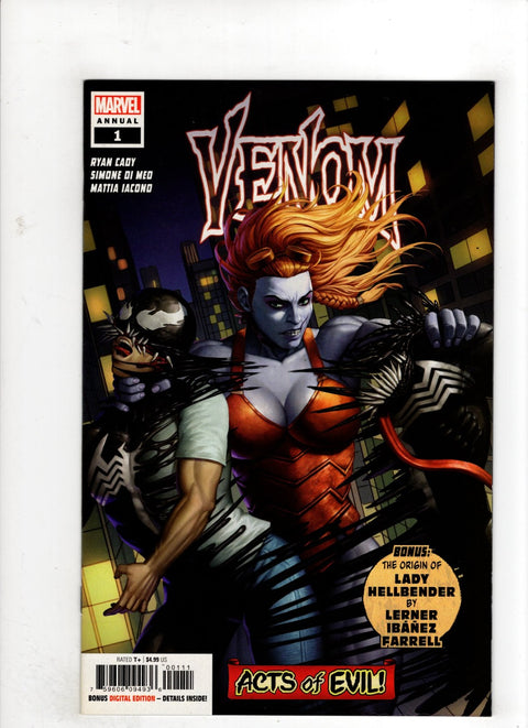Venom, Vol. 4 Annual - Venom vs. Lady Hellbender #1 (Cvr A) (2019) Origin of Lady Hellbender A Woo Dae Shim Buy & Sell Comics Online Comic Shop Toronto Canada