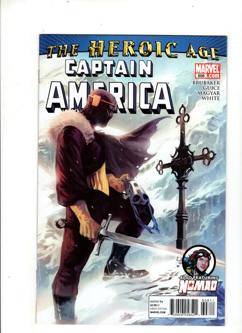 Captain America, Vol. 5 #608 (Cvr A) (2010) Marko Djurdjević A Marko Djurdjević Buy & Sell Comics Online Comic Shop Toronto Canada
