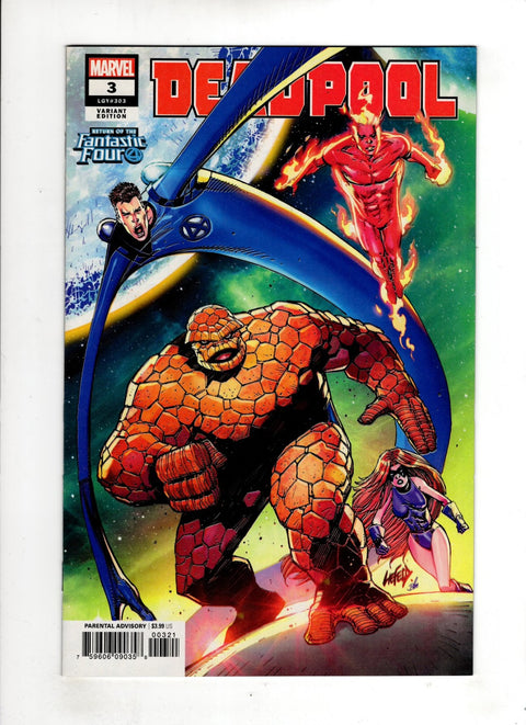 Deadpool, Vol. 6 #3 (Cvr B) (2018) Variant Rob Liefeld Return Of The Fantastic Four B Variant Rob Liefeld Return Of The Fantastic Four Buy & Sell Comics Online Comic Shop Toronto Canada