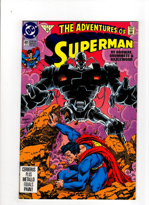 The Adventures of Superman, Vol. 1 #491 (1992) Buy & Sell Comics Online Comic Shop Toronto Canada