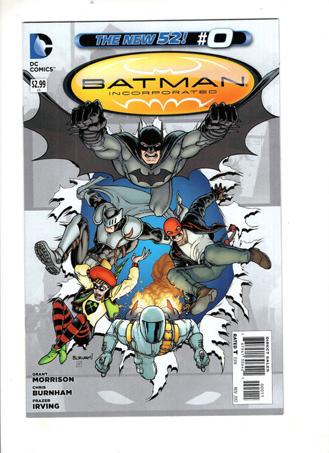 Batman Incorporated, Vol. 2 #0 (Cvr A) (2012) Chris Burnham A Chris Burnham Buy & Sell Comics Online Comic Shop Toronto Canada