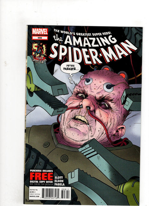 The Amazing Spider-Man, Vol. 2 #698 (Cvr A) (2012) Paolo Rivera A Paolo Rivera Buy & Sell Comics Online Comic Shop Toronto Canada