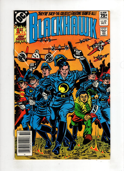 Blackhawk, Vol. 1 #251 (1982) Newsstand Edition Newsstand Edition Buy & Sell Comics Online Comic Shop Toronto Canada