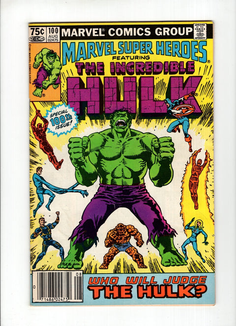 Marvel Super-Heroes, Vol. 1 #100 (1981) Buy & Sell Comics Online Comic Shop Toronto Canada