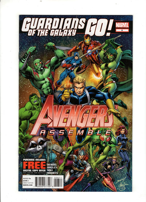 Avengers Assemble, Vol. 2 #6 (2012) Mark Bagley Mark Bagley Buy & Sell Comics Online Comic Shop Toronto Canada