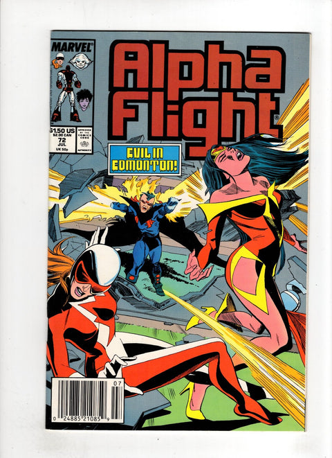 Alpha Flight, Vol. 1 #72 (1989) Buy & Sell Comics Online Comic Shop Toronto Canada