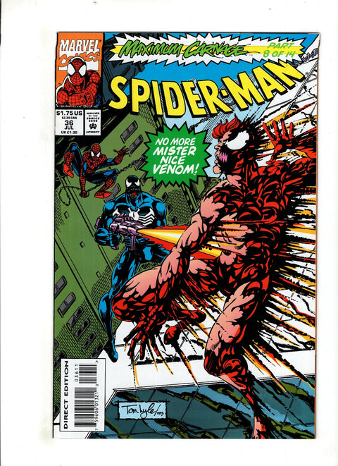 Spider-Man, Vol. 1 #36 (1993) Buy & Sell Comics Online Comic Shop Toronto Canada