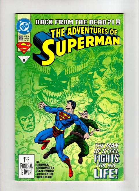 The Adventures of Superman, Vol. 1 #500 (Cvr A) (1993) A Buy & Sell Comics Online Comic Shop Toronto Canada