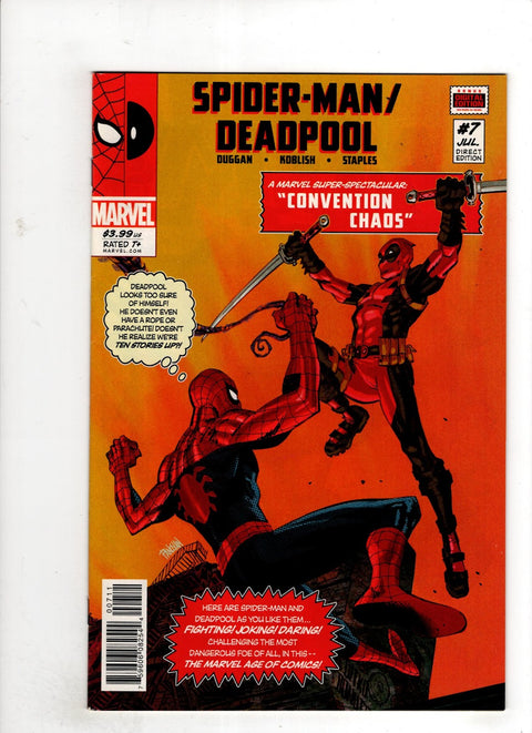 Spider-Man / Deadpool, Vol. 1 #7 (Cvr A) (2016) Dan Panosian A Dan Panosian Buy & Sell Comics Online Comic Shop Toronto Canada