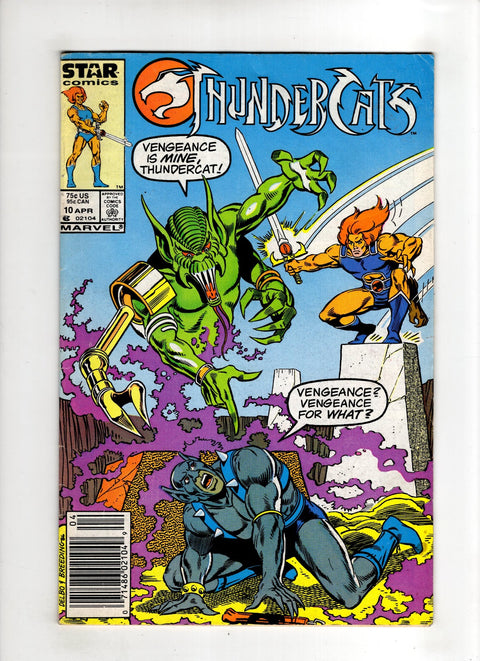 Thundercats (Marvel Comics) #10 (1987) Newsstand Edition Newsstand Edition Buy & Sell Comics Online Comic Shop Toronto Canada