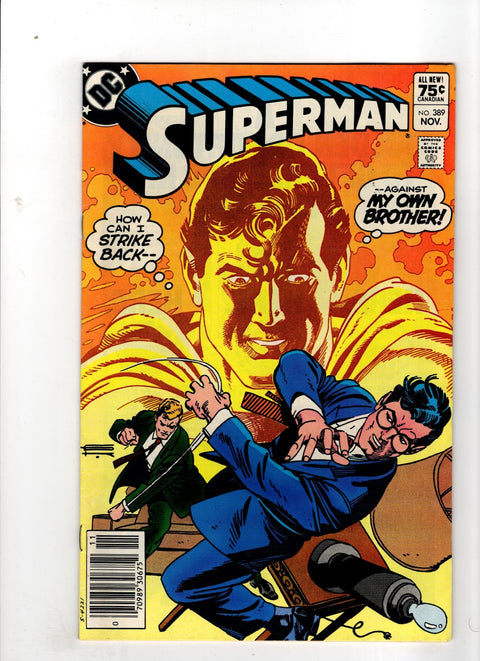 Superman, Vol. 1 #389 (1983) Canadian Price Variant Canadian Price Variant Buy & Sell Comics Online Comic Shop Toronto Canada