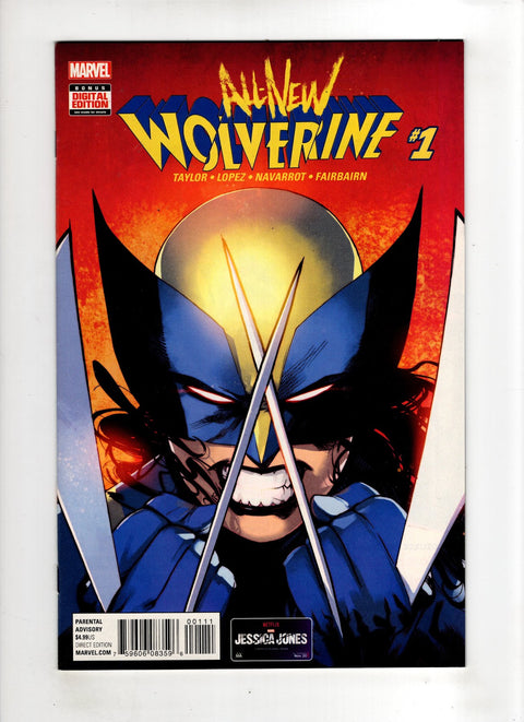 All-New Wolverine #1 (Cvr A) (2015) Bengal Amari A Bengal Amari Buy & Sell Comics Online Comic Shop Toronto Canada