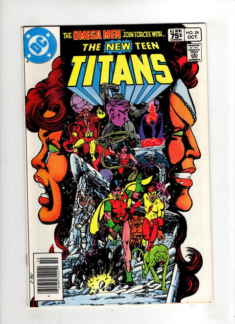 The New Teen Titans, Vol. 1 #24 (1982) Canadian Price Variant Canadian Price Variant Buy & Sell Comics Online Comic Shop Toronto Canada