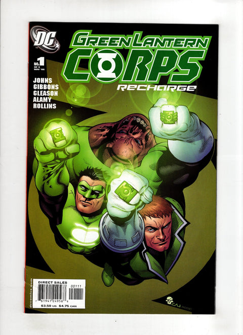 Green Lantern Corps: Recharge #1 (2005) Patrick Gleason Patrick Gleason Buy & Sell Comics Online Comic Shop Toronto Canada