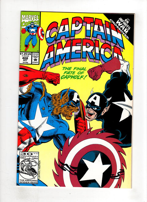 Captain America, Vol. 1 #408 (1992) Buy & Sell Comics Online Comic Shop Toronto Canada