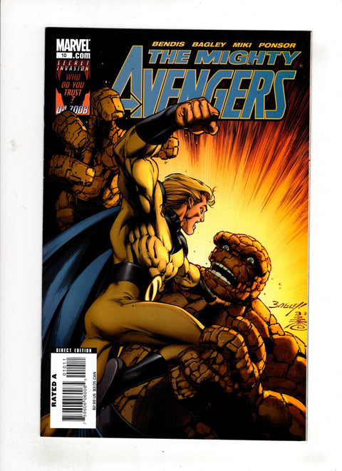 Mighty Avengers, Vol. 1 #10 (2008) Mark Bagley Mark Bagley Buy & Sell Comics Online Comic Shop Toronto Canada